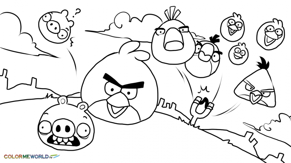 7000 Angry Birds Girl Coloring Pages Images & Pictures In HD 7000 Angry Birds Girl Coloring Pages Images & Pictures In HD