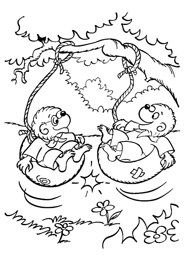 Berenstain Bears Coloring Pages Books 100 FREE And Printable 