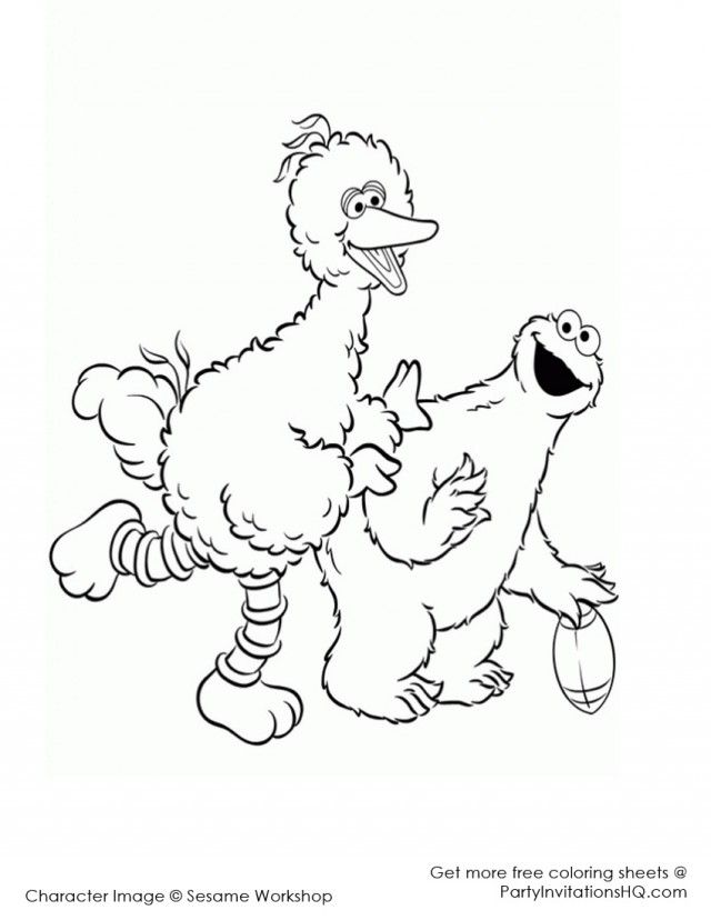 57 Big Bird Coloring Pages To Print Images 57 Big Bird Coloring Pages To Print Images