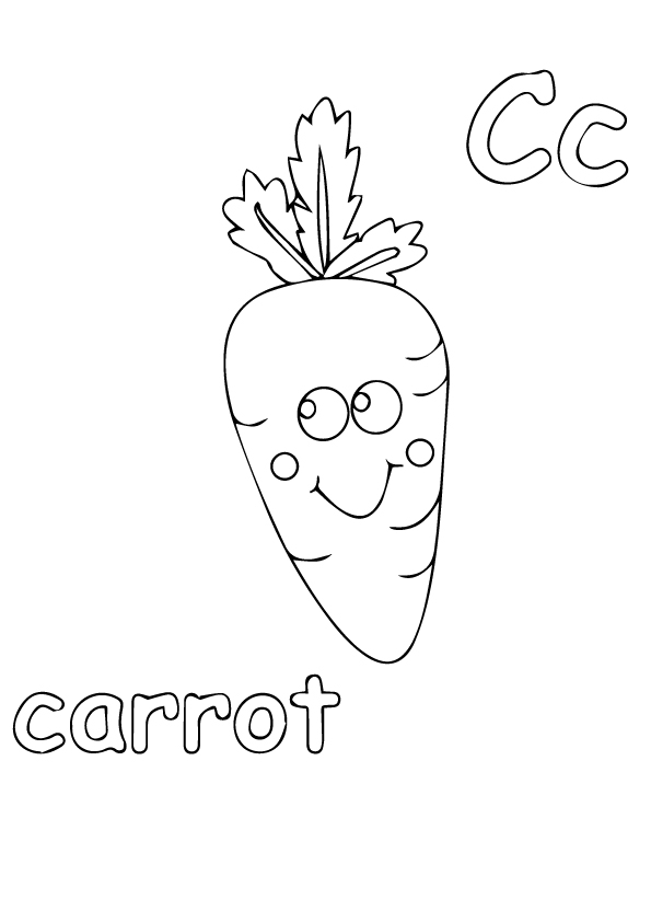 Carrot: Coloring Pages & Books - 100% FREE and printable!