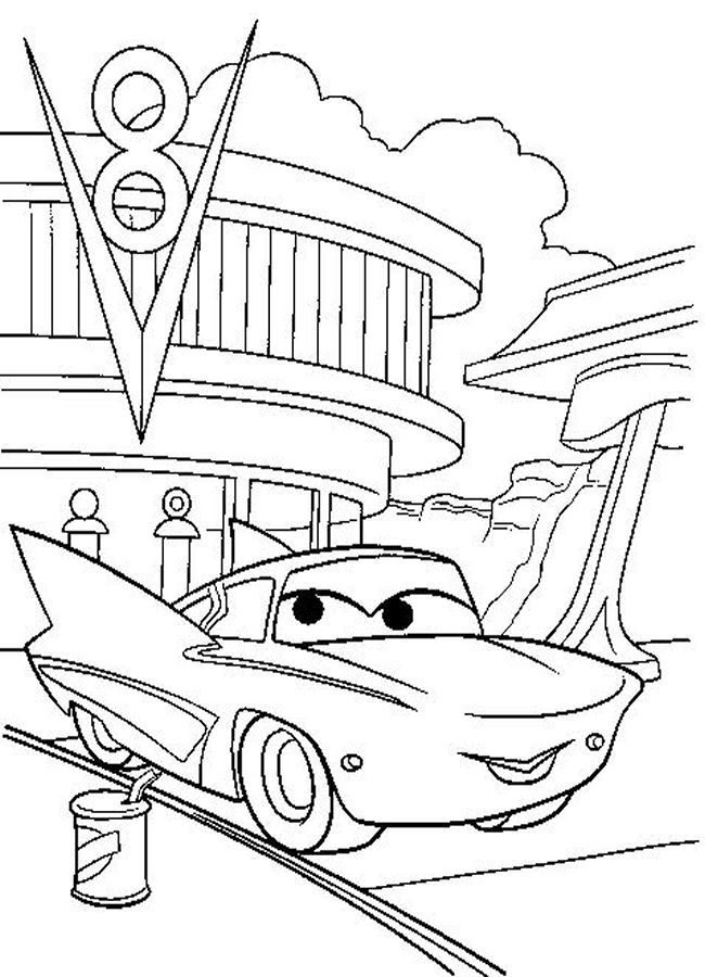 Cars Movie Coloring Pages Books 100 FREE And Printable 