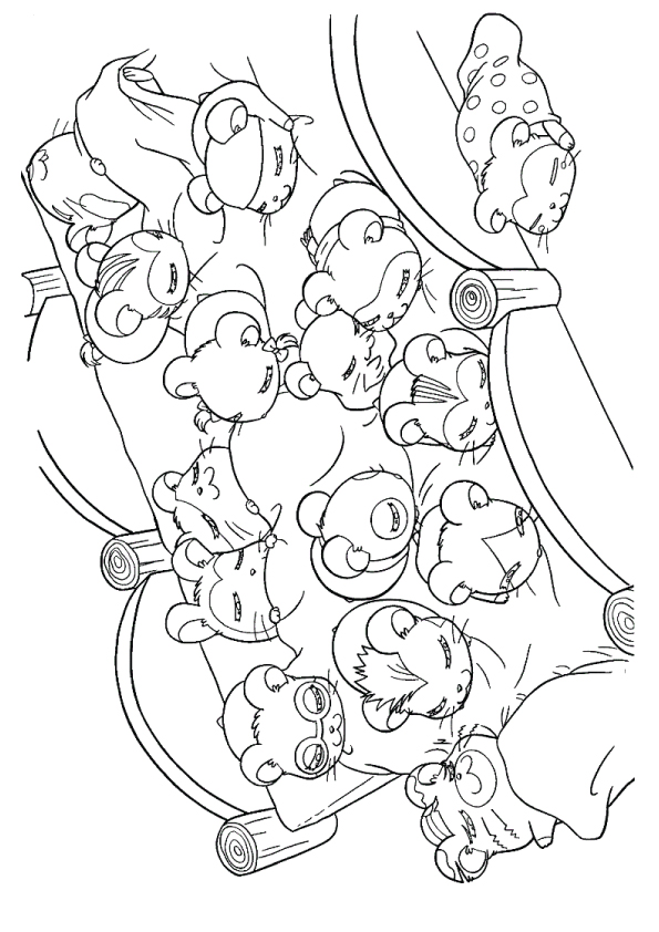 Hamster: Coloring Pages & Books - 100% FREE and printable!