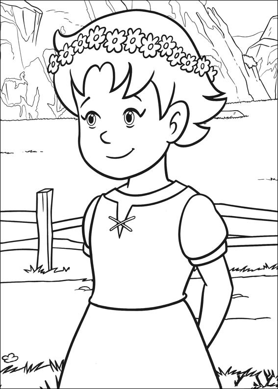 Heidi: Coloring Pages & Books - 100% FREE and printable!