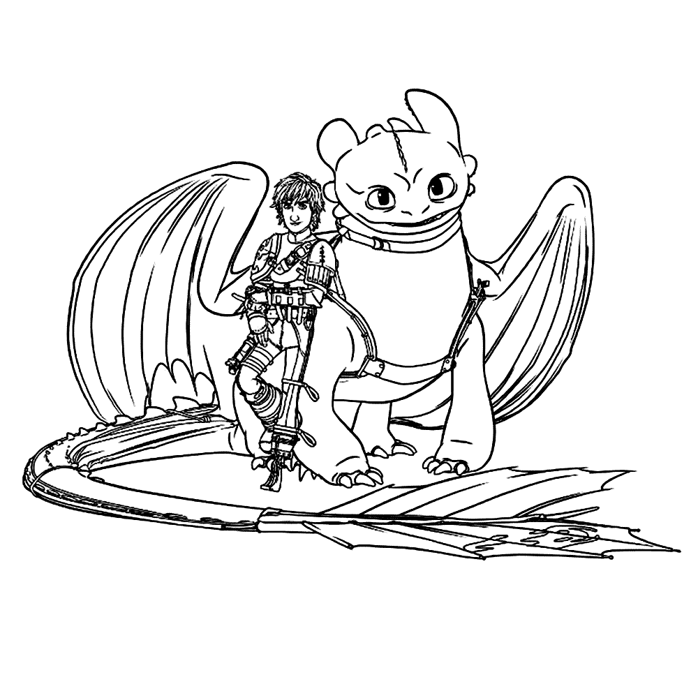 How to Train Your Dragon: Coloring Pages & Books - 100% FREE and printable!