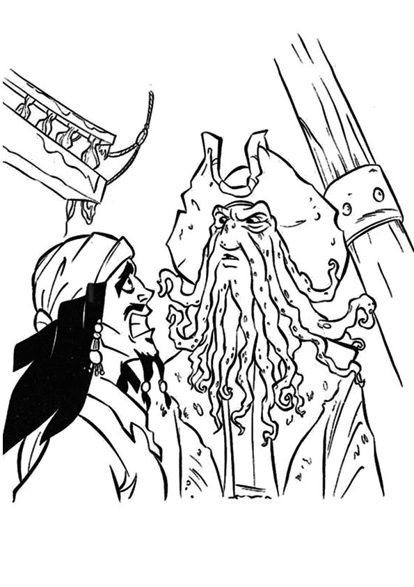 875 Simple Jack Sparrow Coloring Pages Print for Kindergarten