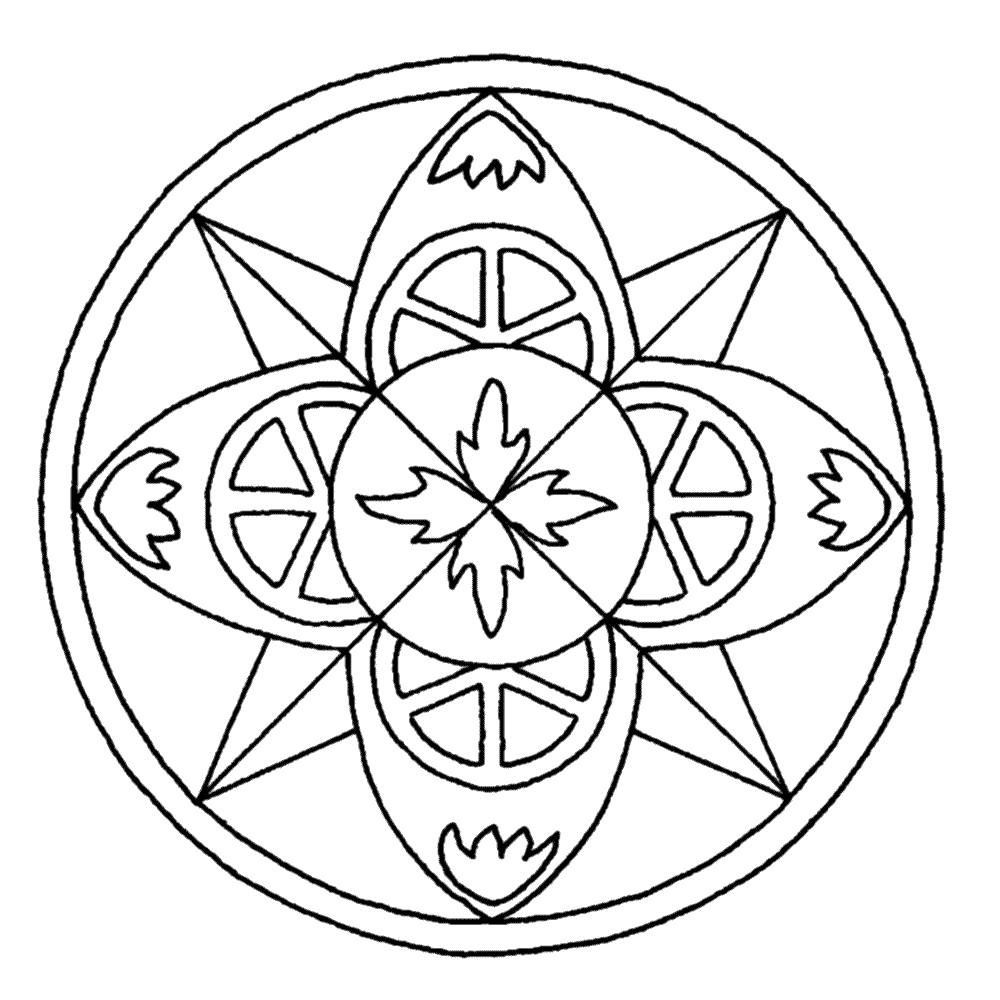 Kaleidoscope: Coloring Pages & Books - 100% FREE and printable!