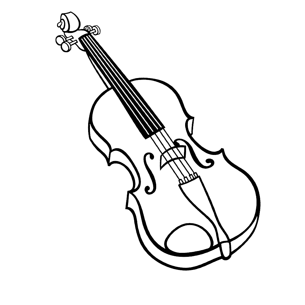 Musical Instrument: Coloring Pages & Books - 100% FREE and printable!