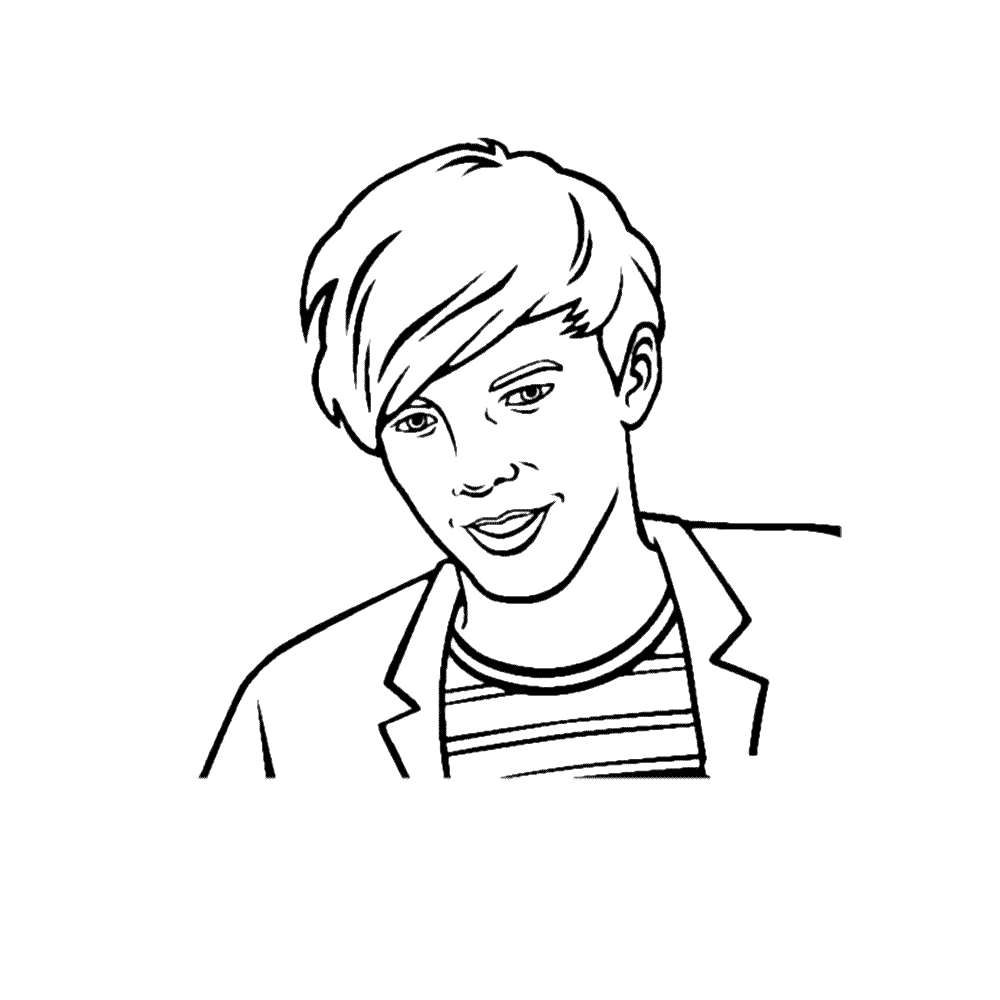 How To Draw Louis Tomlinson & Coloring Book: Draw and Coloring