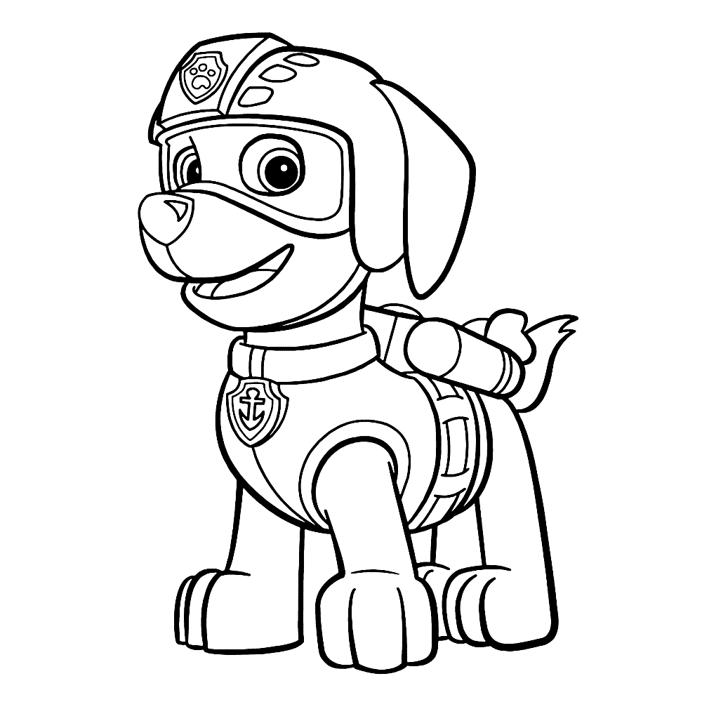 Onwijs ▷ Paw Patrol: Coloring Pages & Books - 100% FREE and printable! ZB-16