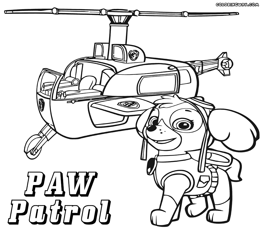 Paw Patrol Coloring Pages Coloringnori Coloring Pages For Kids