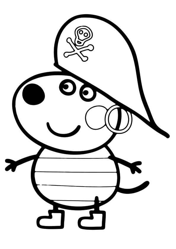 Imprimir e Colorir Desenho da Peppa Pig  Coloriage peppa pig, Image  coloriage, Coloriage