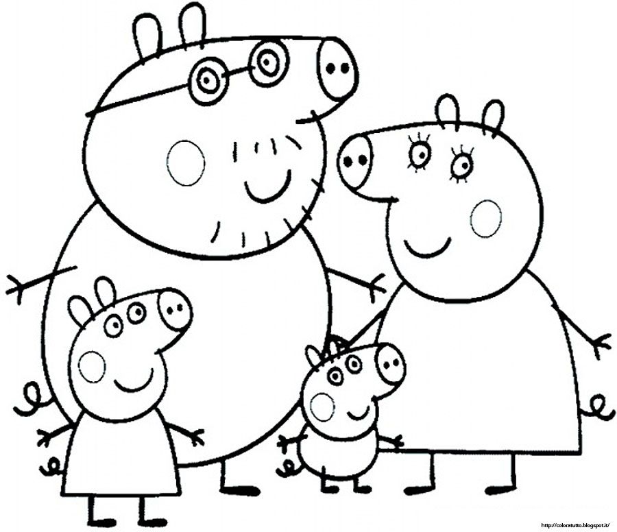 Peppa Pig: Coloring Pages & Books - 100% FREE and printable!