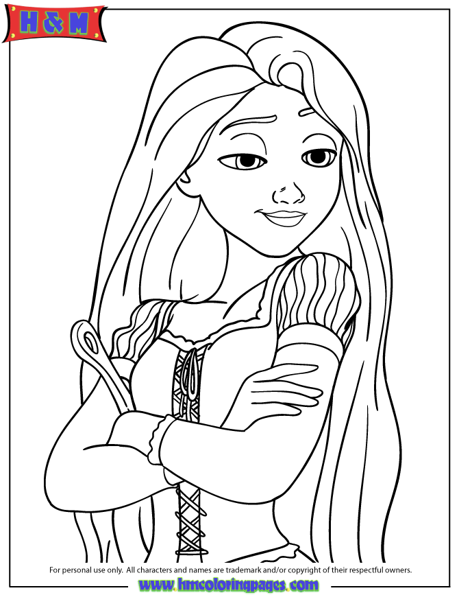 80+ Gambar Rapunzel Hitam Putih Terlihat Keren - Gambar Pixabay