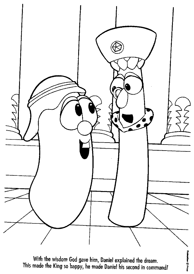 Veggietales Coloring Pages