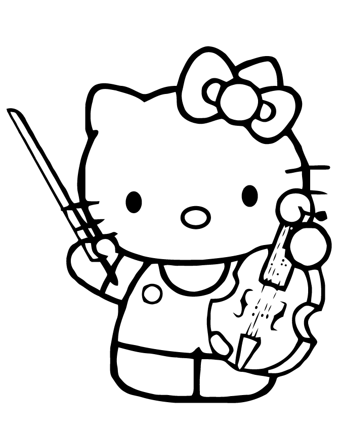 Download Violin: Coloring Pages & Books - 100% FREE and printable!