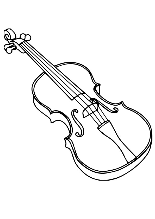 Download Violin: Coloring Pages & Books - 100% FREE and printable!