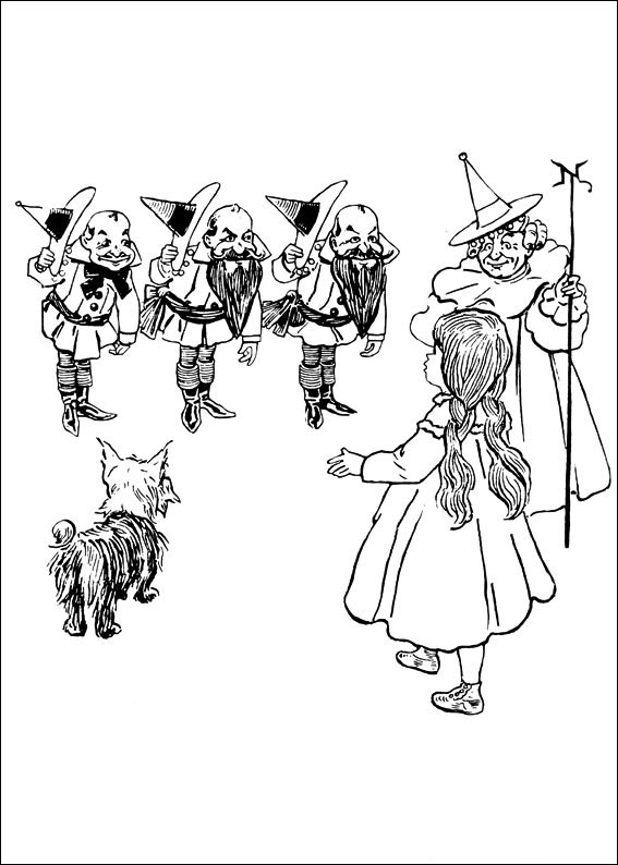 The Wizard of Oz: Coloring Pages & Books - 100% FREE and printable!