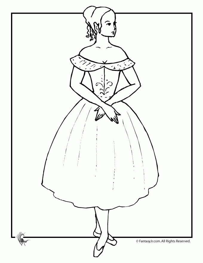 Ballet: Coloring Pages & Books - 100% FREE and printable!