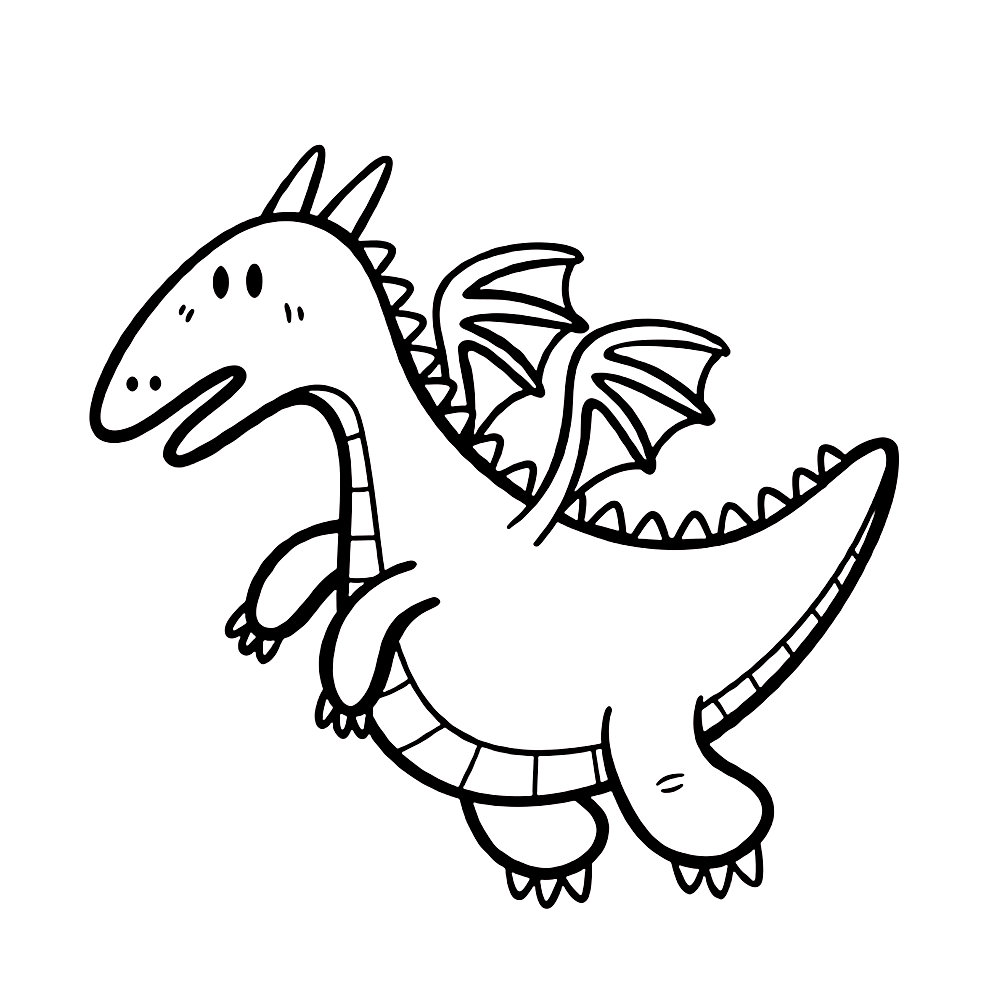 Dinosaur Coloring Pages