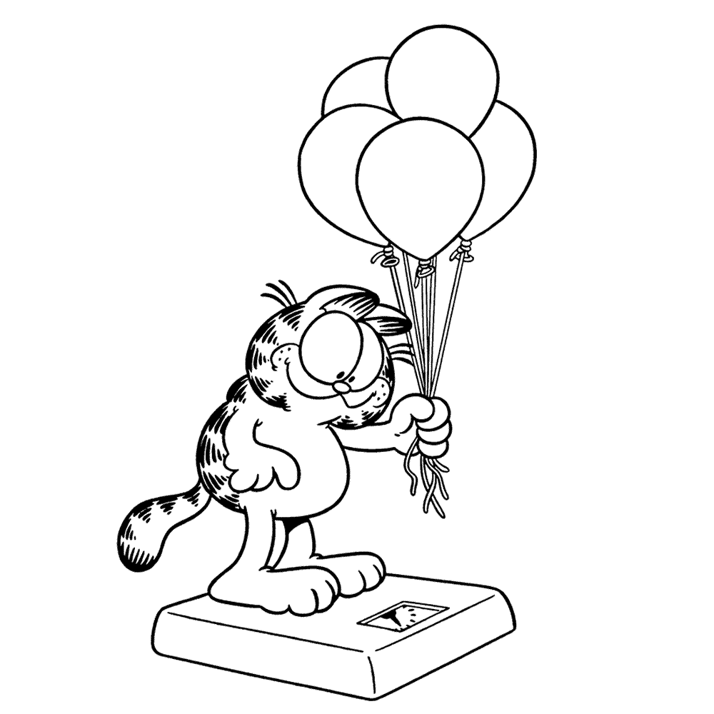 Garfield: Coloring Pages & Books - 100% FREE and printable!
