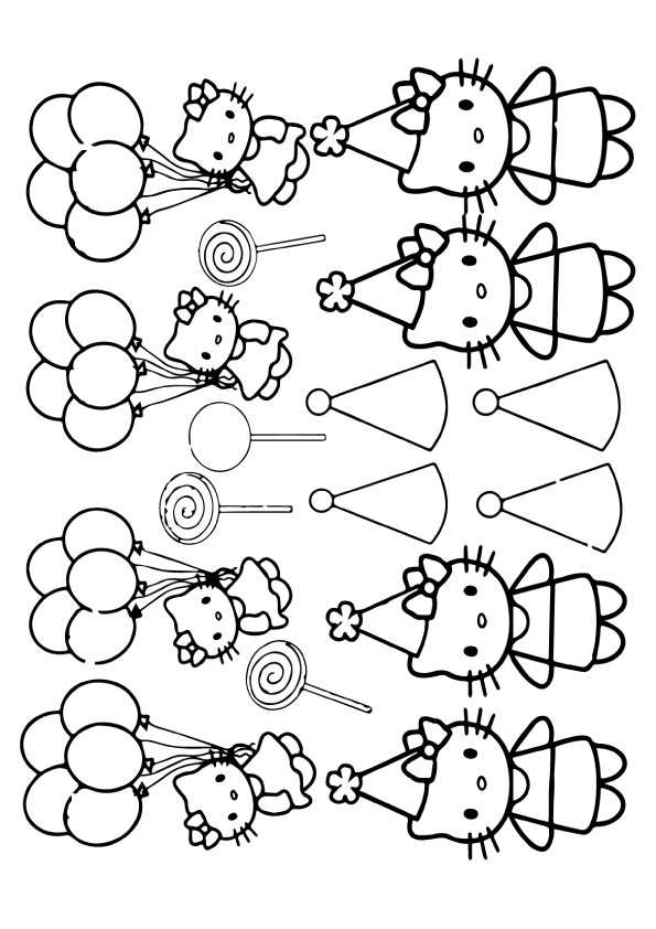  Hello  Kitty  Get  Well  Soon  Coloring  Pages 