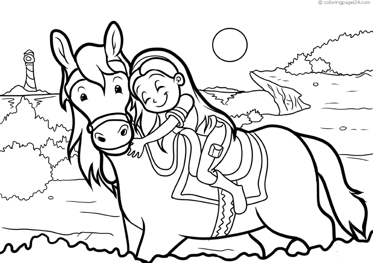 Horses: Coloring Pages & Books - 100% FREE and printable!