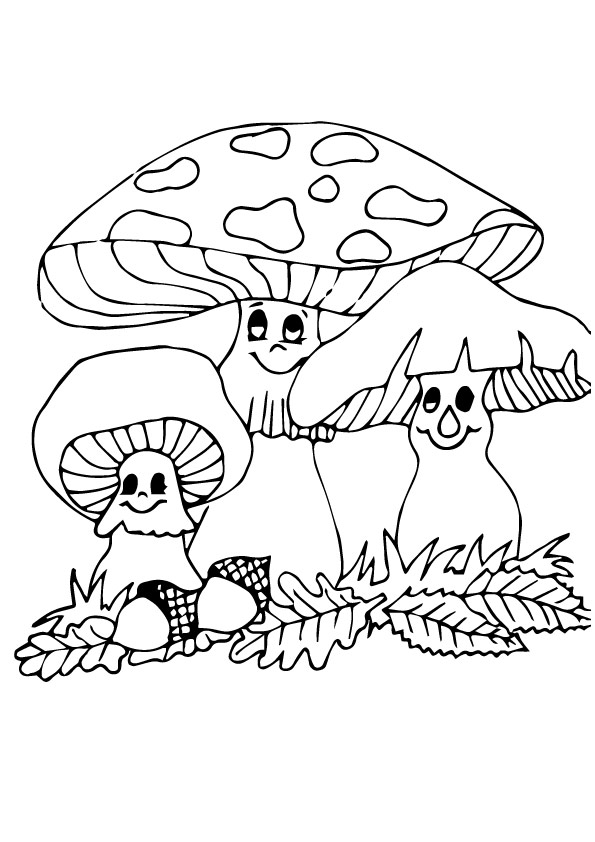 Mushroom: Coloring Pages & Books - 100% FREE and printable!