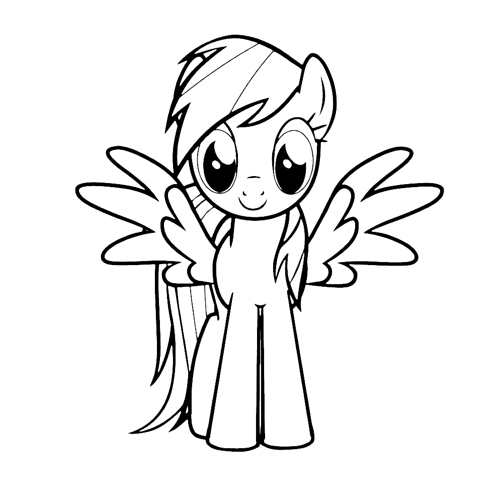 My Little Ponies Coloring Pages Printable - Get Coloring Pages