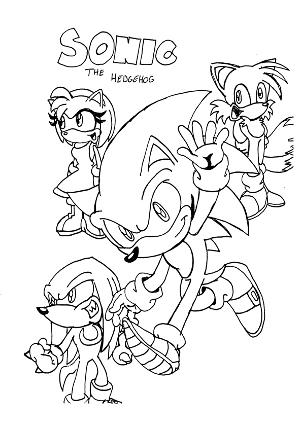 Sonic: Coloring Pages & Books - 100% FREE and printable!