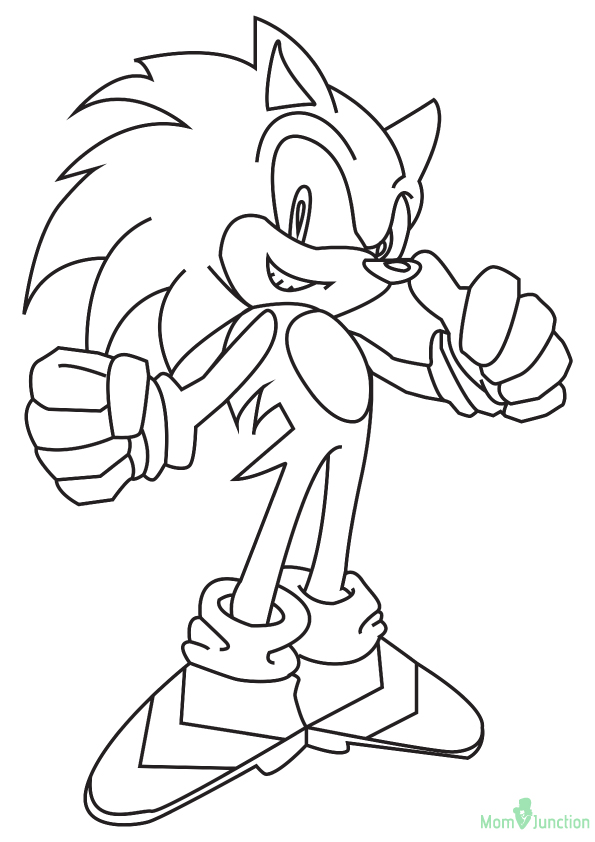 Sonic: Coloring Pages & Books - 100% FREE and printable!