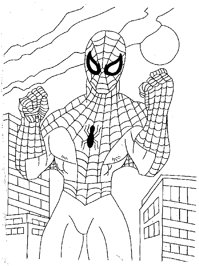 19+ Spider-Man Coloring Pages - PDF, PSD
