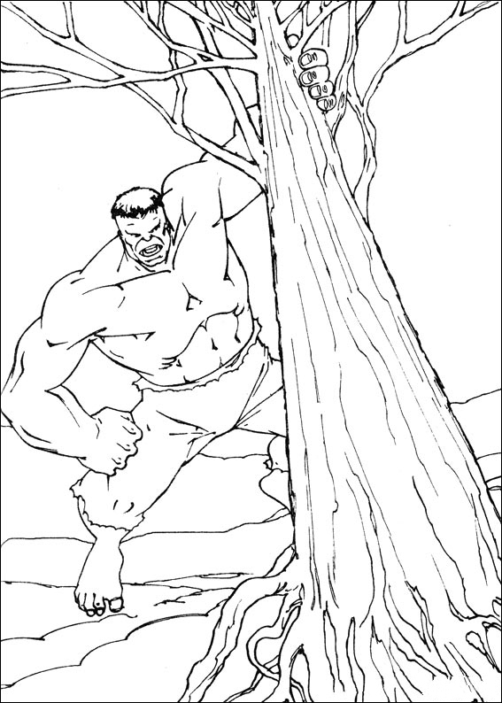 The Incredible Hulk: Coloring Pages &amp; Books - 100% FREE and printable!