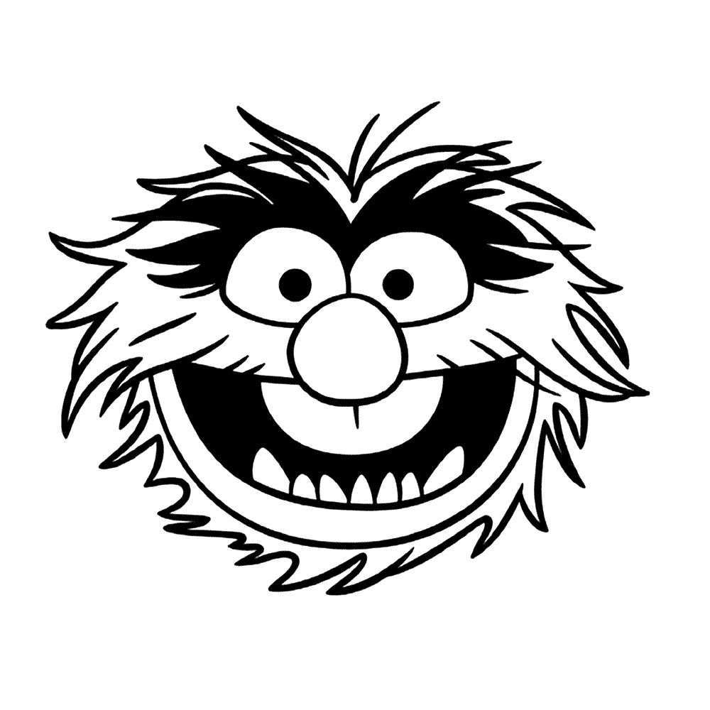 568 Animal The Muppet Show Coloring Pages for Adult